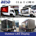 BESD- P6/P8/P10/P16 mobile outdoor led display screen for truck/ van/ vehicle/ car/ bus